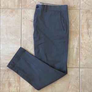 Hagar slim gray chino pants